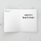 "Uncanny Valley"絵を描がオン サンキューカード (内部)