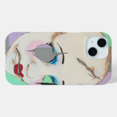 "Uncanny Valley"絵を描がオン Case-Mate iPhoneケース (裏面 (横))