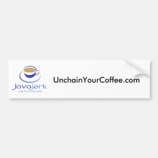 UnchainYourCoffee.com バンパーステッカー