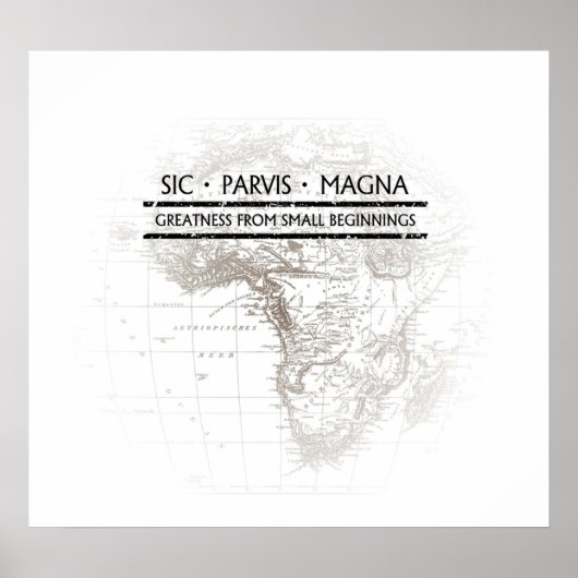 Uncharted SIC PARVIS MAGNA ポスター (正面)