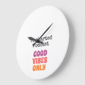 Uncharted Time ラージ壁時計 (傾斜)