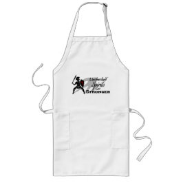 Unchecked Spirits Get Stronger Apron ロングエプロン