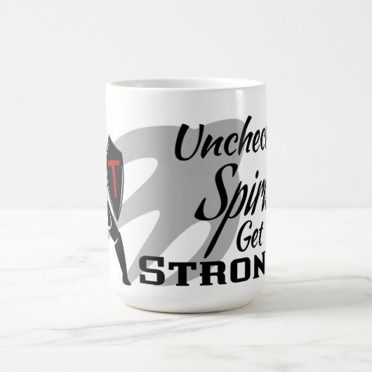 Unchecked Spirits Get Stronger - Coffee Mug コーヒーマグカップ (中央)