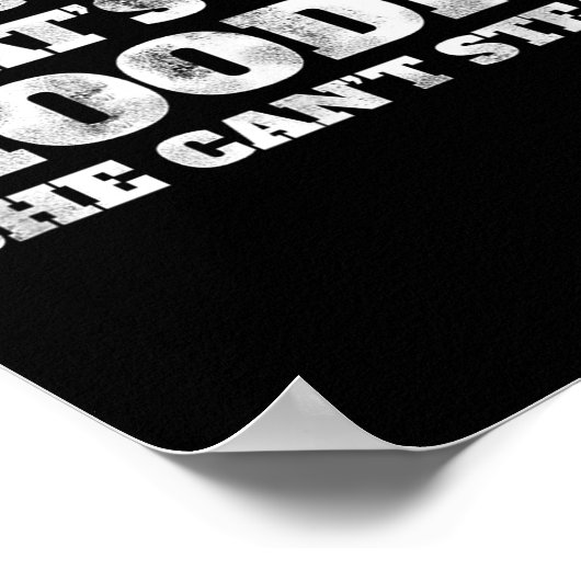 Uncircised Thats One Hoodie She Cant Steal Funny A ポスター (角)