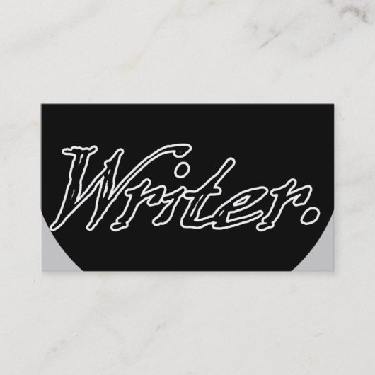 Uncircled作家 名刺 (正面)