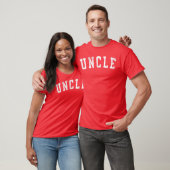 Uncle Classic Bold Font Fathers Day Uncle funny gi Tシャツ (ユニセックス)