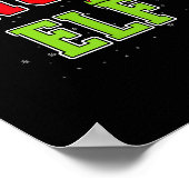 Uncle Elf Christmas Family Matching Group Xmas Unc ポスター (角)