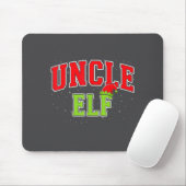 Uncle Elf Christmas Family Matching Group Xmas Unc マウスパッド (マウス)