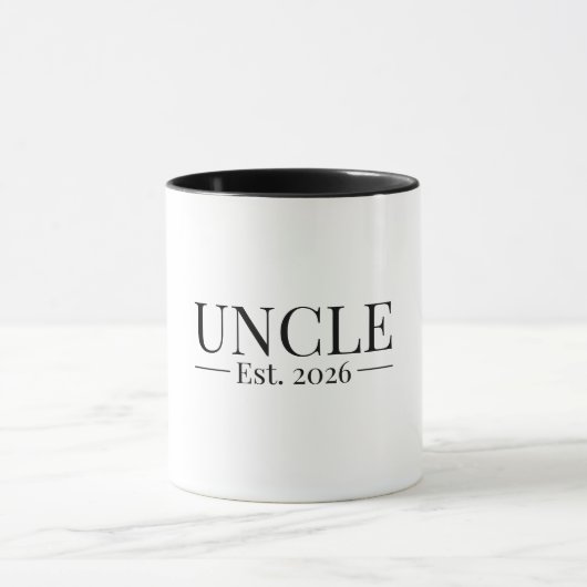 Uncle Established 2026 マグカップ (中央)