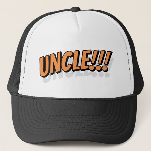 Uncle!!! Modern Simple Cool Comic キャップ (正面)