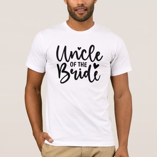 Uncle of the Bride Tシャツ (正面)