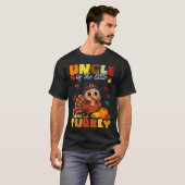 Uncle Of The Little Turkey Thanksgiving Baby Showe Tシャツ (正面フル)