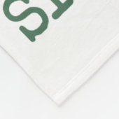 Uncle Of The Silly Goose First Birthday Family Mat フリースブランケット (角)