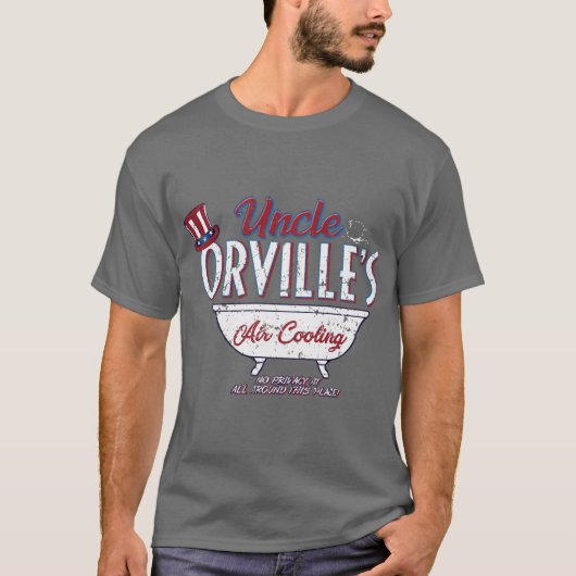 Uncle Orvilles Air Cooling funny friend Tシャツ (正面)