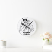Uncle Sam Round Clock ラウンド壁時計 (ホーム)