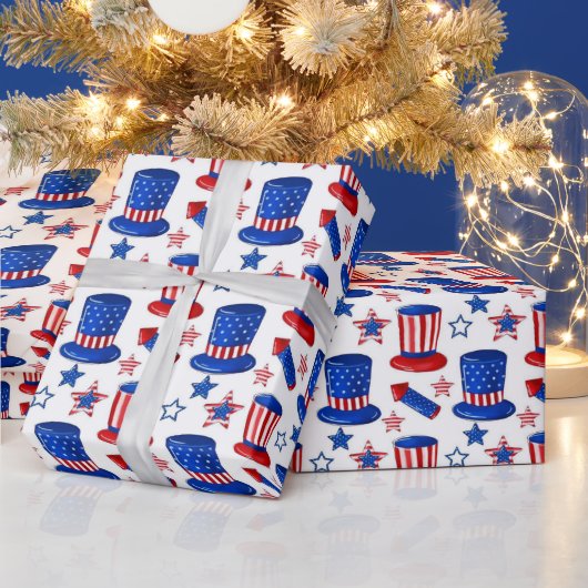 Uncle Sam’s Gift Wrapping Paper ラッピングペーパー (クリスマス)