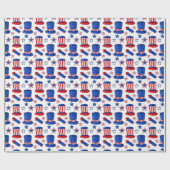 Uncle Sam’s Gift Wrapping Paper ラッピングペーパー (フラット)
