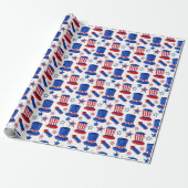Uncle Sam’s Gift Wrapping Paper ラッピングペーパー (アンロールド)