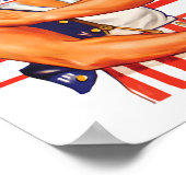 Uncle Sam Vaccinate Let's Fight This Together ポスター (角)