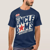 Uncle Sam's Nantasket Beach Hull, MA (2) Tシャツ (正面)