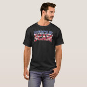 Uncle Scam – Funny USA Flag Parody Patriotic Tシャツ (正面フル)
