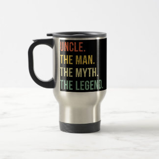 Uncle The Man The Myth The Legend Gifts for トラベルマグ