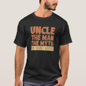 Uncle The Myth Family  Uncle Tシャツ (正面)