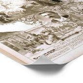 Uncle Tom's Cabin Retro Theater ポスター (角)