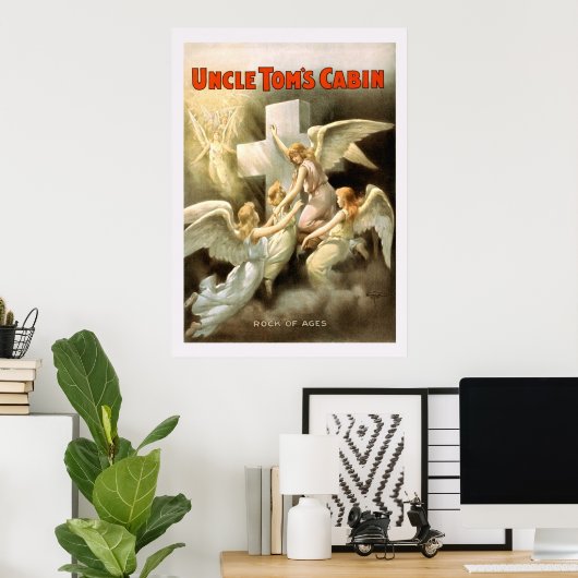 Uncle Toms Cabin Vintage Poster ポスター (ホームオフィス)