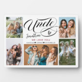 Uncle We Love You Photo Collage フォトプラーク (正面)