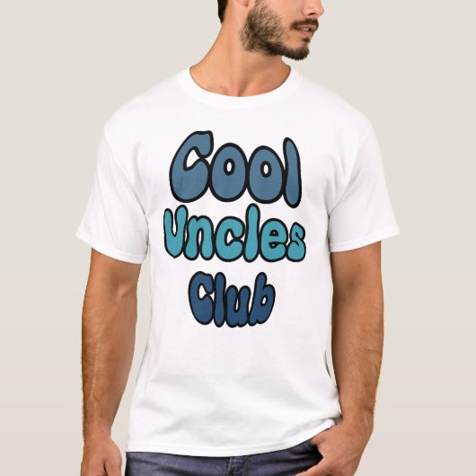 Uncles Club Tクールシャツ – おもしろいギフトfor Uncle Tシャツ (正面)