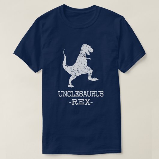 Unclesaurusのレックスのおもしろいな叔父さんのワイシャツ Tシャツ (デザイン正面)