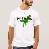 UNCLESAURUS – 恐竜おもしろいの叔父の定義 Tシャツ (正面)