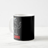 Unclesaurus Tレックス 恐竜 自閉症啓発 アンクル コーヒーマグカップ (正面左)