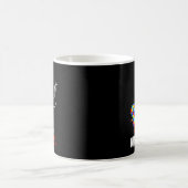 Unclesaurus Tレックス 恐竜 自閉症啓発 アンクル コーヒーマグカップ (中央)