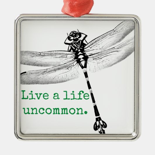  uncommon Life -トンボ- メタルオーナメント (正面)