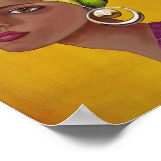 Uncompromising - Strong Black Woman ポスター (角)