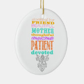 Unconditional love セラミックオーナメント (右)