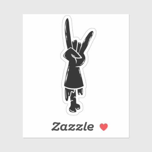 UNconventionalロゴシール シール (シート)