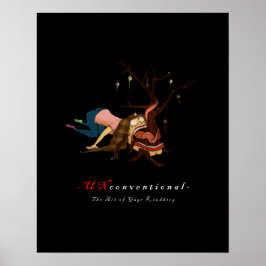 UNconventional：ポータブルクリスマスツリーポスター ポスター