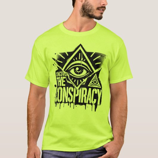 uncover the conspiracy tシャツ (正面)