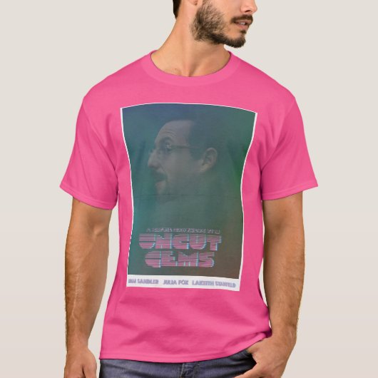 Uncut Gems 80Sポスター Tシャツ (正面)