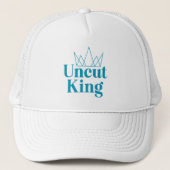 Uncut King Hat – 白 キャップ (正面)