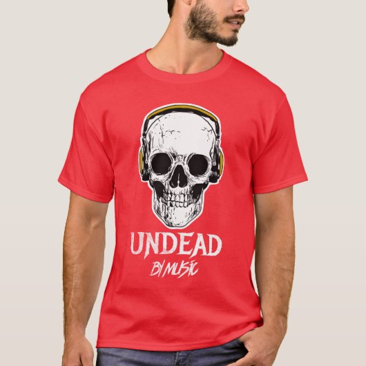 Undead By Music friends Tシャツ (正面)