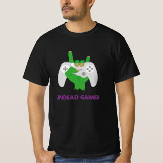 Undead Gamer Zombie Humor Tシャツ