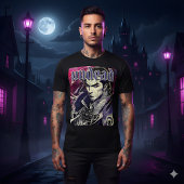Undead Retro Gothic Vampire T-Shirt Tシャツ