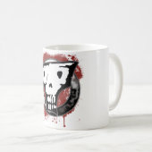 Undeadwareのロゴ コーヒーマグカップ (正面右)
