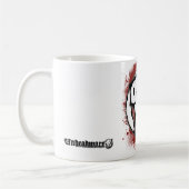 Undeadwareのロゴ コーヒーマグカップ (左)
