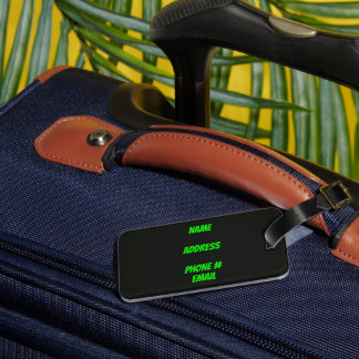 Undefeated at Locals Luggage Tag ラゲッジタグ