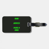 Undefeated at Locals Luggage Tag ラゲッジタグ (裏面横)